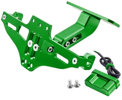 KSHSAA FÜR Yama&ha XJ6 XJ 6N XJ6F 2009-2017 XJ6N Halterung Für Den Hinteren Kennzeichenhalter Mit Eliminator Für Die Halterung Für Die Hintere Kennzeichenhalterung Motorrad(Grün)