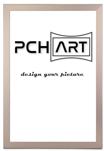 PCH[art] Bilderrahmen 'New Alaya - Organics' | Farbe: Bronze | Größe: 13x18 | eleganter Frame für Ihre Fotos und Motive
