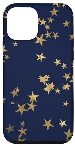 iPhone 12 mini Star Aesthetic Vintage Blue Pattern Case