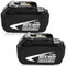 TOPBATT 2X 5000mAh Remplacement Batterie pour Makita 18V 5.0Ah pour Makita Batterie BL1850B BL1850 BL1860B BL1860 BL1840 avec indicateur LED