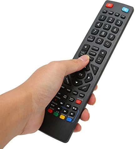 TV Remote Control Replacement, Suitable for 23 157I‑GB‑3B‑HBCDUP 32 131J‑GB‑1B‑3HCU‑UK 42 131J‑GB‑1B-F3HCU-UK LCD TV, ABS Shell, 2 AAA Batteries, More than 8m Range