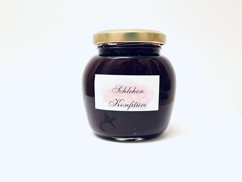 Schlehen - Konfitüre 250 g - handgemacht - fruchtig fein-herber Geschmack