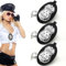TUONYIS 3 collares de insignia de policía, insignia de policía, disfraz de policía, juego de simulación, mujer, cordón en cadena, accesorios de disfraz para disfraz de Halloween, SWAT FBI (negro)