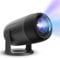 Philips, Neopix 150, proyector de cine en casa, Full HD 1920x1080p, giratorio de 180 grados, fuente de luz LED, modo espejo, Wi-FI 6, sonido estéreo de 2x3 vatios, negro