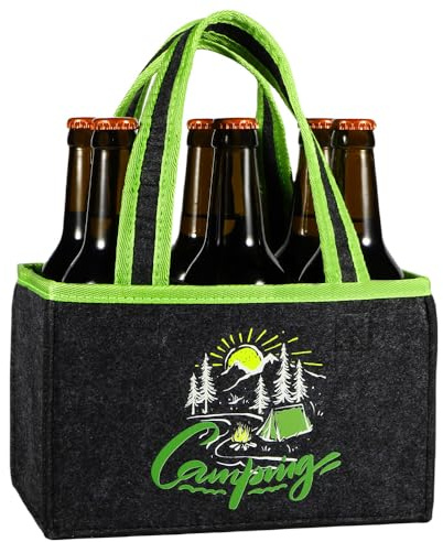 Männerhandtasche, Lustige Camper Geschenke, Personalisierte Geschenke | Camping Geschenke, Camping Zubehör, Campings Gadgets Wohnmobil Wohnwagen Deko Gadgets, FlaschenträGer 6 Flaschen