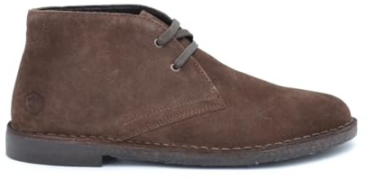 Lumberjack 102214994 Beat Polacchini in camoscio Testa di Moro Dark Brown, 42