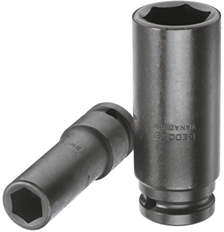 GEDORE K 19 L 8 mm Kraftschraubereinsatz 1/2 6-Kant, Lange Form, Professionelle Werkzeugqualität, Robust & Langlebig, 8 mm - Premium Steckschlüsseleinsatz