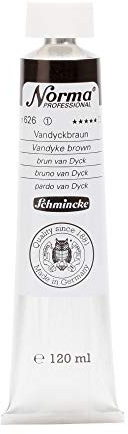 Schmincke : Norma : 'Traditional' Artists' Oil : 120ml : Vandyke Brown
