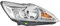 HELLA 1EE 354 257-021 Halogen-Hauptscheinwerfer für Rechtsverkehr - vorne rechts