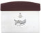 Mercer Culinary Hell's Handle 5 Bench Scraper, Stainless Steel, Stainless, 15.1 x 1.9 x 12.1 cm