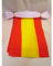 AZ FLAG Guirnalda 6 Metros, 20 Banderas de España Sin Armas 21x15 cm, Bandera Española Sin Escudo 15 x 21 cm - Banderines Españoles
