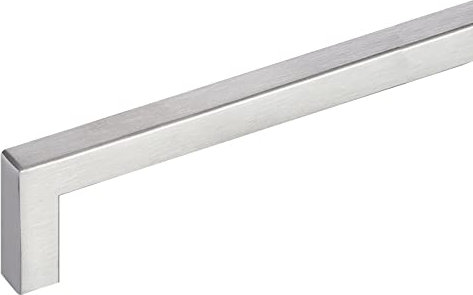 SOTECH Möbelgriff E8 BA 480 mm Edelstahl SS201 gebürstet, Küchengriff Bügelgriff für Küche Bad und mehr