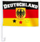 Alsino Länder Auto Fahne Deutschland Autoflagge Autofahne Fahne Auto Länderflagge Auto Fenster Flagge (AFL-15 Deutschland)
