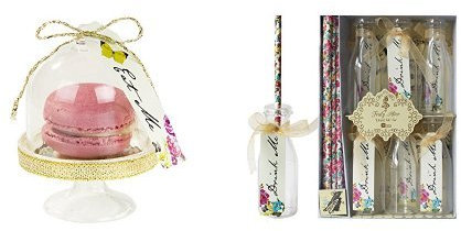 Talking Tables Truly Alice 'Drink Me' Party Drinksware Set, Multicolor & Tables Alice in Wonderland Supplies Favour Domes | for Mad Hatter Tea, Birthday Party and Baby Shower | 6 Pack, Multicolor