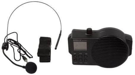 Tragbarer Sprachverstärker mit USB/SD und FM-Radio