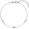 Jobo Damen-Armband Glaube Liebe Hoffnung aus 925 Sterling Silber 19 cm