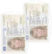2x Ausweishülle aus Hart-PVC im Quer- & Hochformat - Schutzhülle für Ausweise & Karten im Scheckkartenformat (54 x 85 mm) - Platz für zwei Karten - mit zwei Langlöchern für Band
