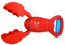 TiSkying Hummer Sandspielzeug, Sandgreifer Sandspielzeug Handbagger Für Sandkasten Oder Strand, Sandbagger Im Krabben Design Für Kinder, Großer Roter Hummerclip 1