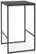KADIMA DESIGN ANDASTRA Bartisch Stehtisch Küchentresen Wood Holz Schwarz (Black) 60 x 60 x 102