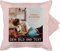 Kissenbezug - eigenem - Foto Bild Geschenk I Dein Bild und Text - 50 x 50 cm - Hellrosa - fotopolster Kissen zum selber designen selbst drucken Photo kuschelkissen photokissen fotokissen