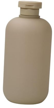 Sharplace Flip Cap Shampoo Bottles Empty Refillable Travel Size Bottles Sub Package Bottles Bottles Shower Gel Bottle, Gray 500ml