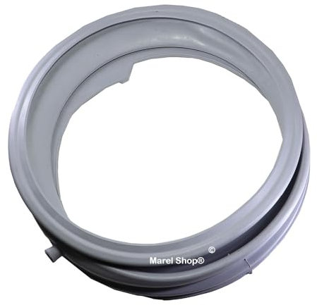 Marel Shop® - Soffietto Guarnizione Oblò per Lavatrice compatibile con Candy Hoover Zerowatt 70006595 per Modelli : HWD610AMBCB180 - RO16106DWHC780 - RO1494DXH51S - HWP414AMBC117