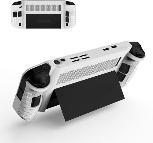 TIMEYUE Custodia per Lenovo Legion Go, Custodia Ultrasottile in TPU Morbido per Lenovo Legion Go Accessori con Antigraffio e Antiscivolo-Bianco