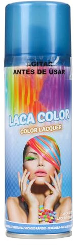H HANSEL HOME Spray Pelo Color Temporal - Fácil de Lavar, Brillo Deslumbrante para Todo Tipo de Cabello, Azul Marino, 125ml x 1 unidad