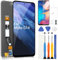 ARSSLY Pour Motorola Moto G14 / G54 LCD Display pour Moto G14 / G54 XT-2341 XT2343-2 PAYF0010IN LCD Remplacement de l'écran tactile Digitizer Full Assembly avec outils