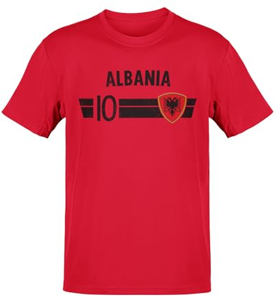 Alsino EM Fan Shirt Deutschland Europameisterschaft 100% Baumwolle T-Shirt Rundhals Fanartikel Alle Größen Herren Damen Fan-Shirt
