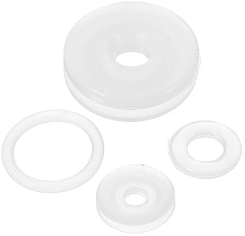 LALADEFIEE 4pcs Silicone Pressure Cooker Gaskets for Float Valves Universal Replacement Sealing Rings for 4L/5L/6L Electric Pressure Cookers Pot Parts Accessories