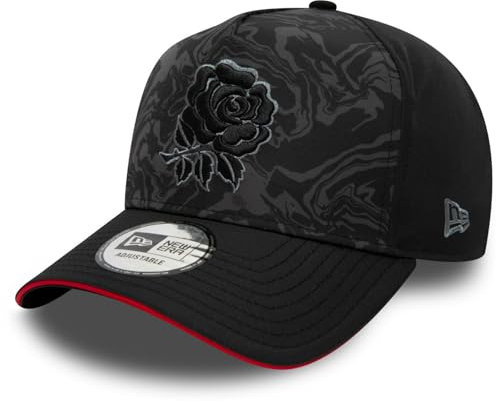 New Era A-Frame Snapback Cap - England Rugby schwarz