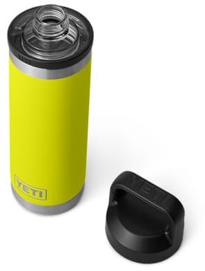 YETI Rambler Flasche Mit Chug-Verschluss, Firefly Yellow, 18 oz (532 ml)