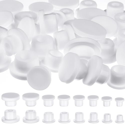 32 Pcs Silicone Salt and Pepper Shaker Stoppers 14, 15, 16, 17, 18, 19, 20, 21 mm Stoppers for Salt and Pepper Shakers, Salt Shaker Plug Replacement Salt and Pepper Shaker Stoppers Plugs