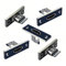 chenyang Lot de 5 connecteurs USB 2.0 Micro USB femelle 5 broches - Adaptateur de rechange avec trou de vis pour montage sur tableau de commutation