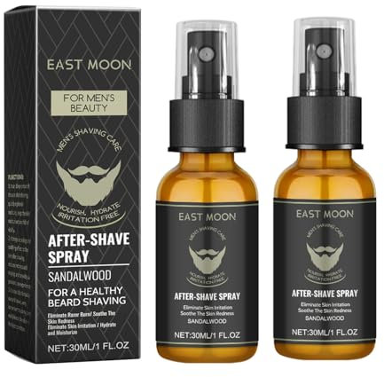 2 Stück After Shave Herren, 30ml Rasierwasser Herren After Shave, After Shave Balsam, Aftershave Perfektion, Ftershave Spray, Aftershave Men, Beruhigt Und Pflegt Die Gesichtshaut Nach Der Rasur