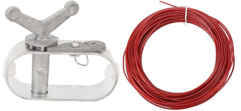 Yuezhongoo Aluminiumlegierung, Zinkplatted Swimming Pool Cover Winde mit 164 - FT Pool -Abdeckkabel für Oben - gemahlene Pools. Gewährleistet Poolschutz.