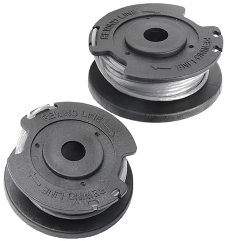 Bobina per Tagliaerba,2 Pezzi,Compatibili con Bosch Art 23 SL 26 SL,Ricambio per Rasaerba e Linea Trimmer,Bobina di Ricambio,filo del trimmer e pezzo di ricambio della tagliatrice
