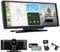 10,26 Pulgadas Pantalla Coche de Carplay Android Auto, Radio Coche Bluetooth con Dashcam 4K/Cámara Trasera HD 1080P/FM/AUX/64G TF/Mirror Link/Control por Voz/Navegación GPS