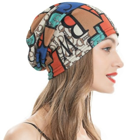 ZLYC Damen Sommer Slouch Beanie Leicht Chemo Strickmützen Weich Mütze | leichte atmungsaktiv