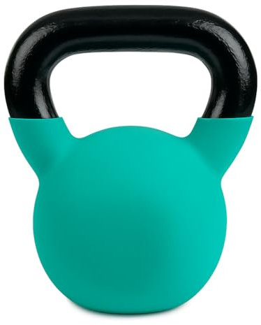 Neoprene Kettlebell 6–24KG – Cast Iron Color-Coded Weights for Strength, Cardio & Home Workouts – FLG Fitness (12KG (Green))