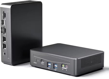 Gaming Mini PC Intel 13th Gen i9-13900H, 64GB DDR5 TB NVMe,Thunderbolt 4, Dual 2.5G LAN, WiFi6 4x 4K Output, Windows 11 Pro Compact Gaming Desktop Computer