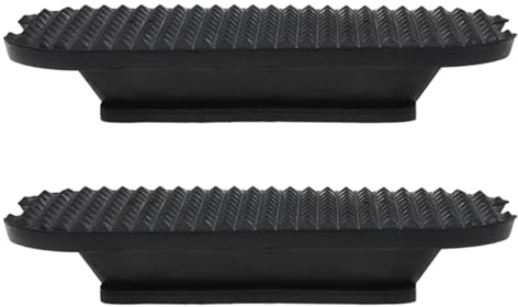 Guaber 1 Pair of Antislip Texture Stirrups Pads Set Shock Absorb Designs for 120mm Stirrups Reduces Vibrations for Smooth Ride Saddlebow Inserts