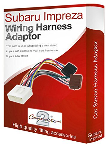 Subaru Impreza CD radio stereo wiring harness adapter lead loom ISO converter