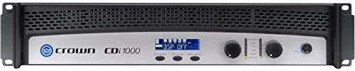 Crown CDi 1000 Zweikanal, 500 Watt @ 4Ω, 70V/140V Endstufe