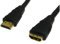 World of Data 10m HDMI Extension Cable - Ultra HD - 4K - v1.4-24k Gold Plated - Male to Female - Black Colour