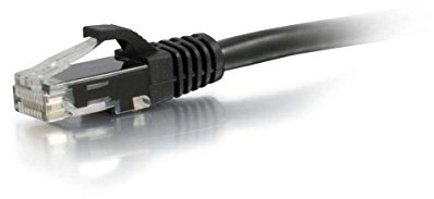 C2G Legrand Cat6a Ethernet Cable, Snagless Unshielded Cat6a Patch Cable, Black Network Patch Cable, 6 Foot Snagless UTP Ethernet Cable, 1 Count, C2G 00728