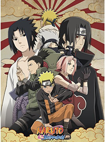 ABYSTYLE - NARUTO SHIPPUDEN - Poster Shippuden Group # 2 (52x38)