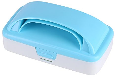 Yosoo Haustier Haarentferner Anti Statik Kleidung Teppich Fluff Stoff Pelz Roller Lint Staub Shedding Pinselreiniger (Farbe : Blau)