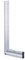 Gunpla Aluminum Try Mitre Square with Spirit Level Framing Carpenter Right Angle Engineer Combination Measuring Square 300mm/12 inch